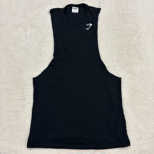 Gymshark Critical Drop Arm Muscle Tank T Shirt Athleisure Gym Sz M